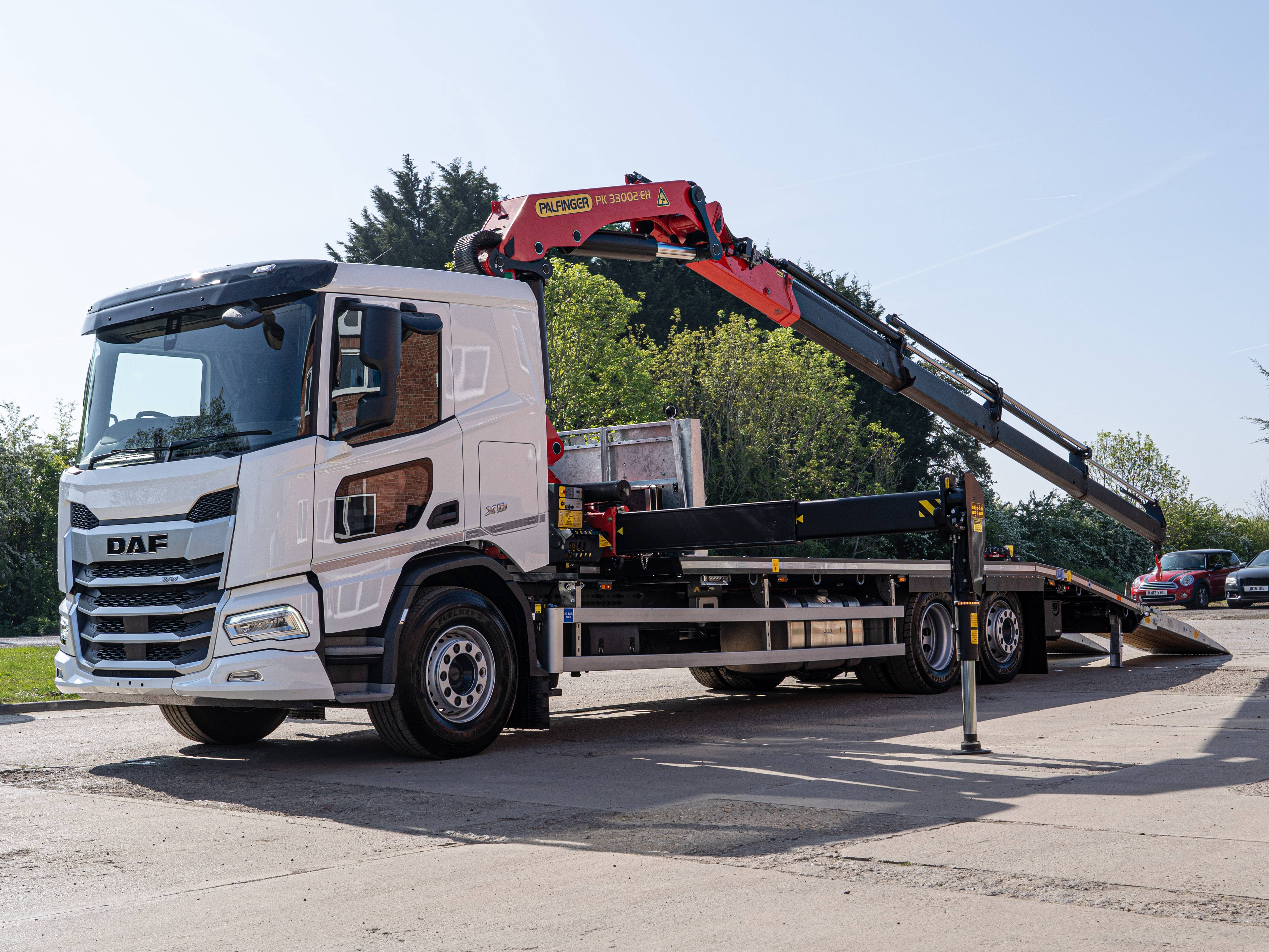 DAF XD FAR 370 6×2 Sterling Crane Truck